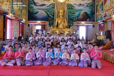 Merit Making and Candle Offering